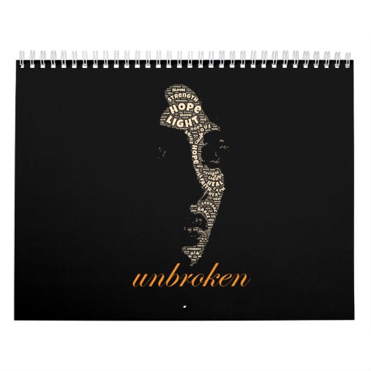 Ongebroken Vrouw Inspirerend Woord  Kalender (Hoes)