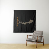 Ongebroken Vrouw Typography Wandkleed (In Situ (horizontaal))