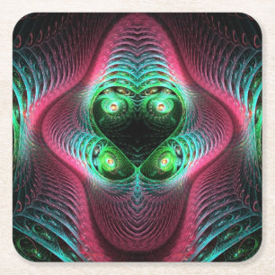 Ongebruikelijk en Abstract Kartonnen Onderzetters