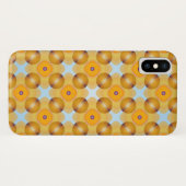 Ongebruikelijk geel geometrisch Case-Mate iPhone case (Achterkant (horizontaal))