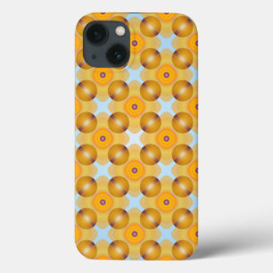 Ongebruikelijk geel geometrisch Case-Mate iPhone case