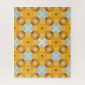 Ongebruikelijk geel geometrisch legpuzzel (Verticaal)