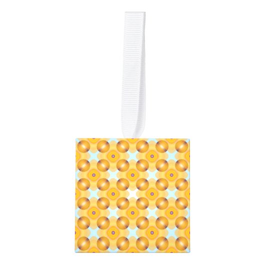 Ongebruikelijk geel geometrisch ornament (Voorkant)