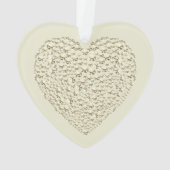 Ongebruikelijk gepersonaliseerd huwelijksgeschenk ornament (achterkant)