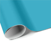 Ongebruikelijk Glanzend Bondi Blue Wrapping Paper Cadeaupapier (Rol Hoek)