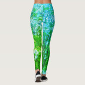 Ongebruikelijk ontwerp dames stretch leggings (Achterkant)