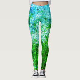 Ongebruikelijk ontwerp dames stretch leggings