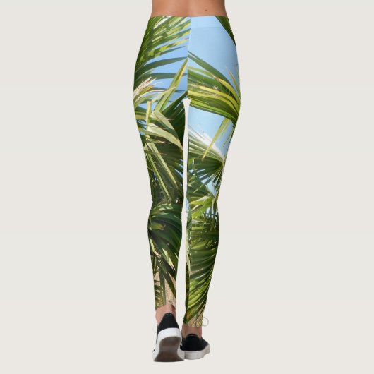 Ongebruikelijk ontwerp vrouw stretch leggings (Achterkant)