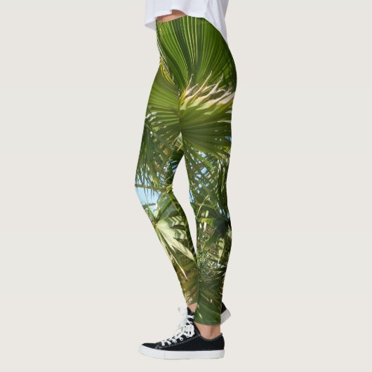 Ongebruikelijk ontwerp vrouw stretch leggings (Links)