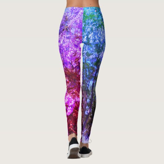 Ongebruikelijk ontwerp vrouw stretch leggings (Achterkant)