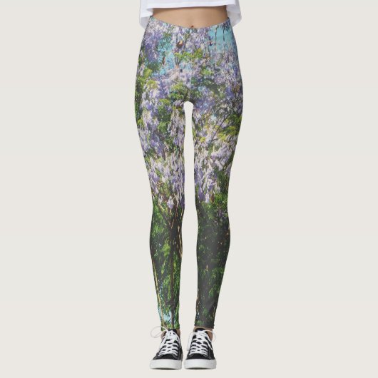 Ongebruikelijk ontwerp vrouw stretch leggings (Voorkant)