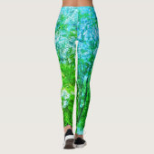 Ongebruikelijk ontwerp vrouw stretch leggings (Achterkant)