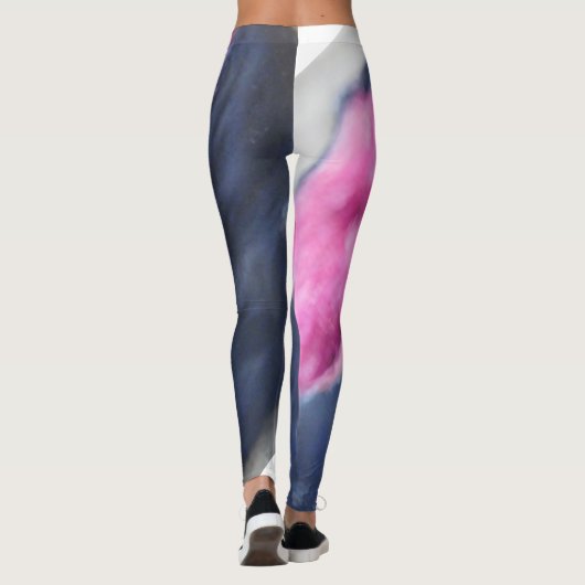 Ongebruikelijk ontwerp vrouw stretch leggings (Achterkant)