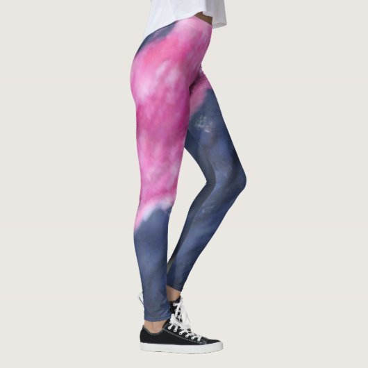 Ongebruikelijk ontwerp vrouw stretch leggings (Rechts)