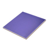 Ongebruikelijk Paarse kleuren Faux Fins Repro Tegeltje (Zijkant)