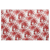 Ongebruikelijk patroon van een rode bloedchirurg stof (Fat Quarter)