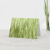 Ongebruikelijk Peridot Green Blank Notecard Bedankkaart (Achterkant)