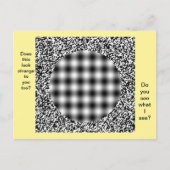 Ongebruikelijk, vreemd optisch Briefkaart (Voorkant)