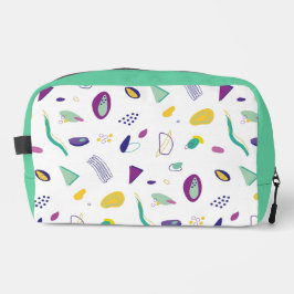 Ongebruikelijke abstracte vormen. toilettasje