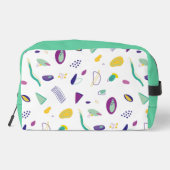 Ongebruikelijke abstracte vormen. toilettasje (Achterkant)