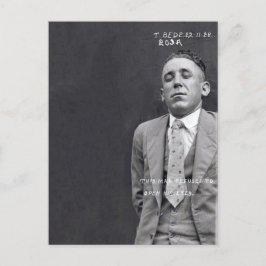 Ongebruikelijke Antiek Mok van misdadige dief Foto Briefkaart