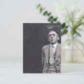 Ongebruikelijke Antiek Mok van misdadige dief Foto Briefkaart (Staand voorkant)