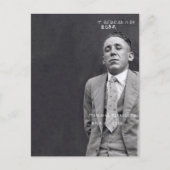 Ongebruikelijke Antiek Mok van misdadige dief Foto Briefkaart (Voorkant)