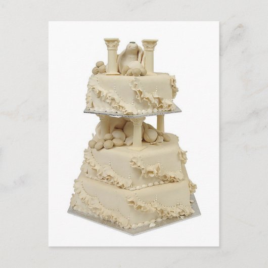 Ongebruikelijke bruiloft briefkaart (Voorkant)