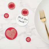 Ongebruikelijke  bruiloft op maat confetti (Groep)