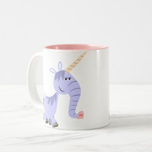 Ongebruikelijke Cartoon Mok (Voorkant links)