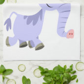Ongebruikelijke Cartoon Unicorn Kitchen Towel Theedoek (Gevouwen)
