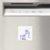 Ongebruikelijke Cartoon Unicorn Magnet (Insitu (Vaatwasser))