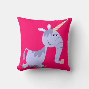 Ongebruikelijke Cartoon Unicorn Pillow Kussen