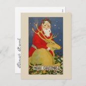 Ongebruikelijke deco kerstherten kerst briefkaart (Voorkant / Achterkant)