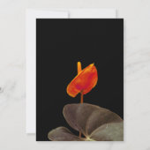 Ongebruikelijke Elegante, AangepasteBruiloft uitno Kaart (Achterkant)