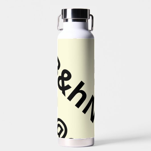 Ongebruikelijke flesjes waterfles (Voorkant)