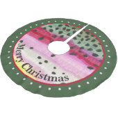 Ongebruikelijke forelvisserij kerstboom rok (Gekanteld)