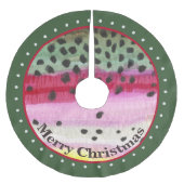 Ongebruikelijke forelvisserij kerstboom rok (Voorkant)