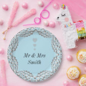 Ongebruikelijke  gepersonaliseerde borden voor bru papieren bordje (Feest)