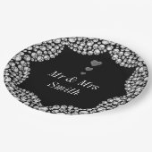 Ongebruikelijke gepersonaliseerde borden voor bru papieren bordje (Gekanteld)