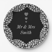 Ongebruikelijke  gepersonaliseerde borden voor bru