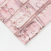 Ongebruikelijke heldere verzadigde abstracte roze fleece deken (Hoek)