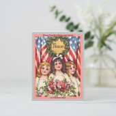 Ongebruikelijke Joe Biden en Kamala Harris Let Fre Briefkaart (Staand voorkant)