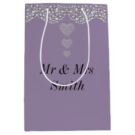 Ongebruikelijke  persoonlijke tasje voor bruiloft