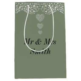 Ongebruikelijke  persoonlijke tasje voor bruiloft