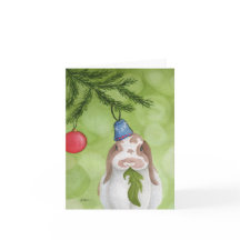 Ongebruikelijke vakantiedieren: Bunny kaart 10x14 