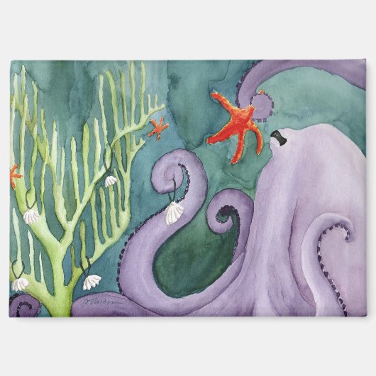 Ongebruikelijke vakantiedieren: Octopus Magnet 3.5 (Voorkant)