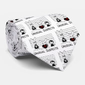 Ongebruikelijke vermoedens stropdas (Opgerold)