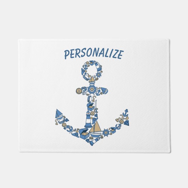 Ongebruikelijke vuurtoren voor de verwarming van d deurmat (Voorkant)