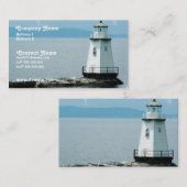 Ongebruikelijke vuurtorenkaart voor zakelijk gebru visitekaartje (Voorkant / Achterkant)